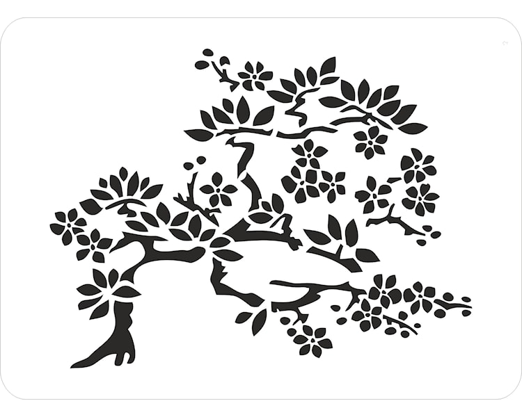 bonsai maleskabelon