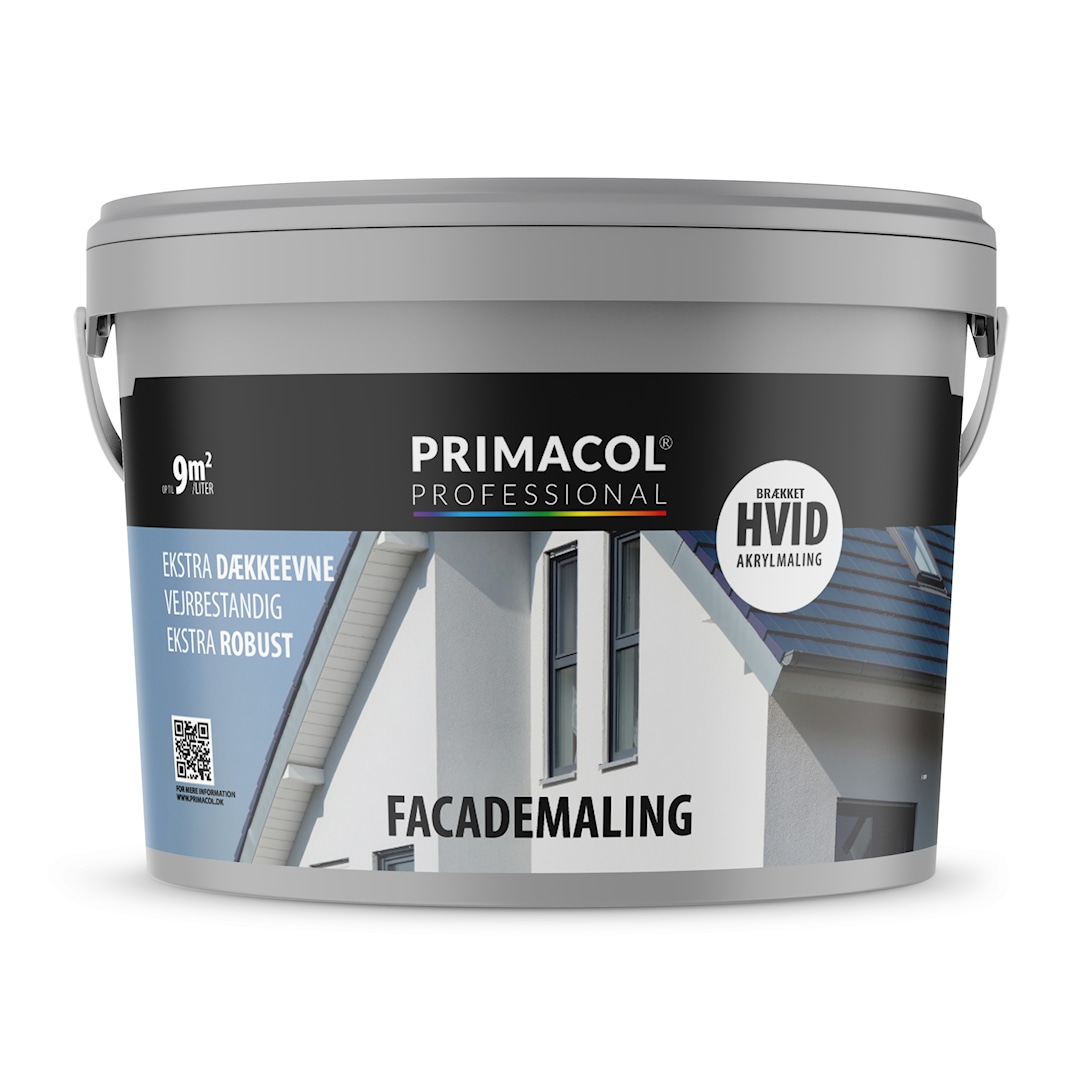 Facademaling: Modehvid S0500-N, 10 liter