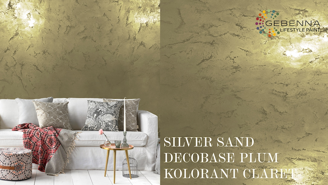 Silver Sand + Kolorant Umber