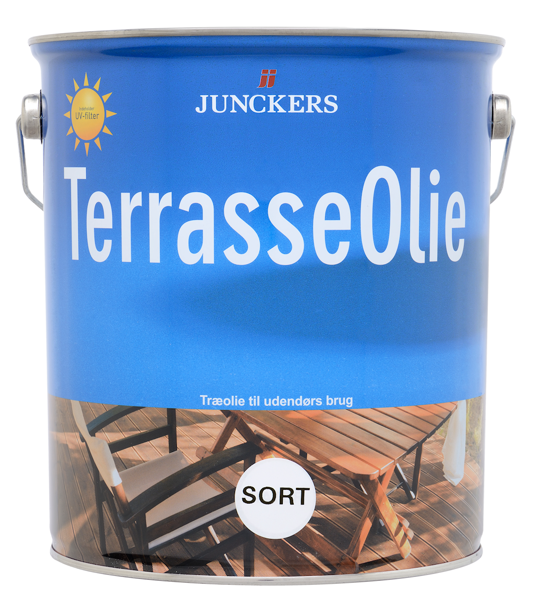 Billede af Junckers Terrasseolie Sort 5 liter