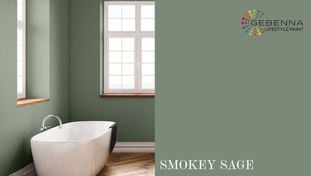 Vådrumsmaling: Smokey Sage 9 liter