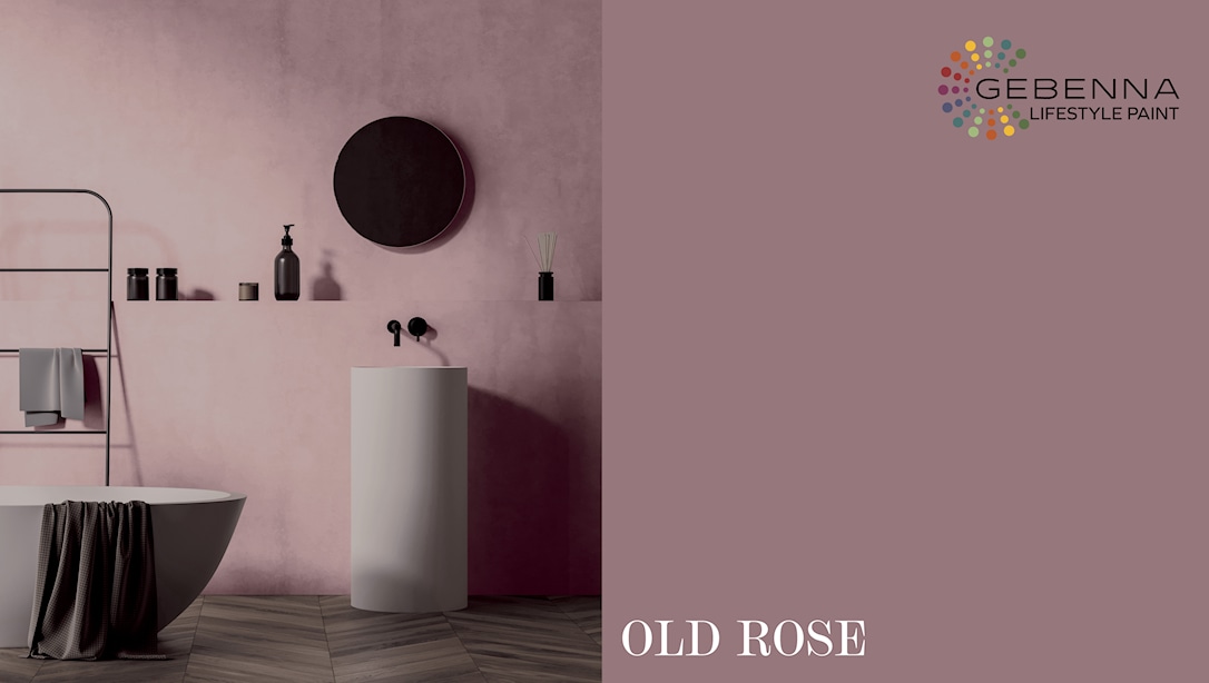 Vådrumsmaling Glans 5: Old Rose 0,68 liter