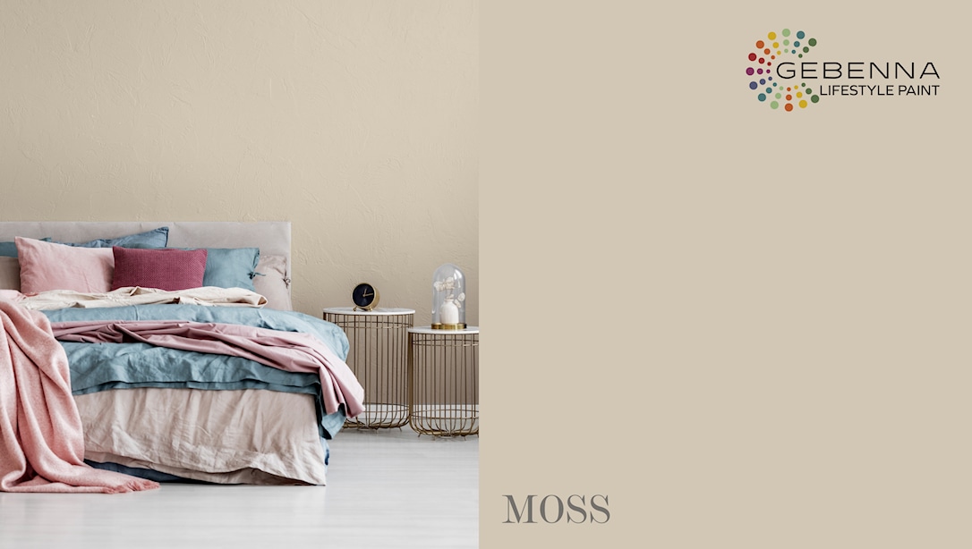 Gebenna Vægmaling: Moss 9 liter