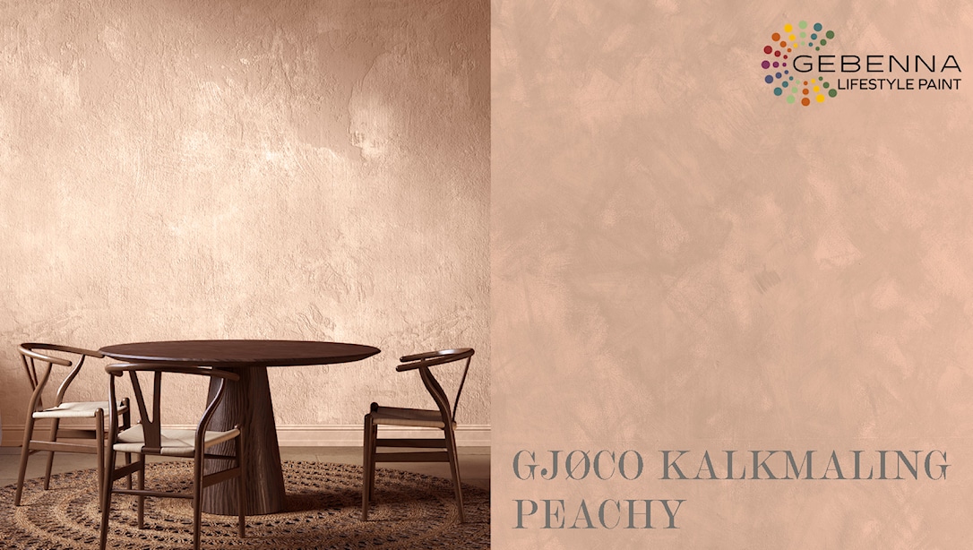 Kalkmaling 12074 Peachy 2,7 l