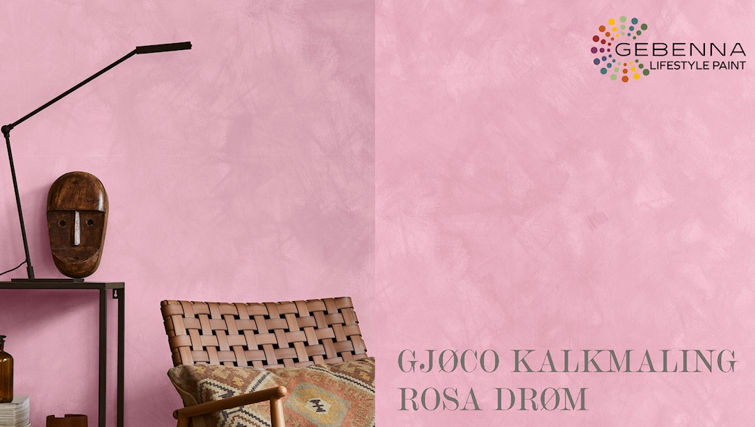 Kalkmaling 327 Rosa drøm 0,68 l