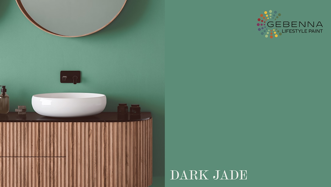 Vådrumsmaling Glans 25: Dark Jade 9 Liter