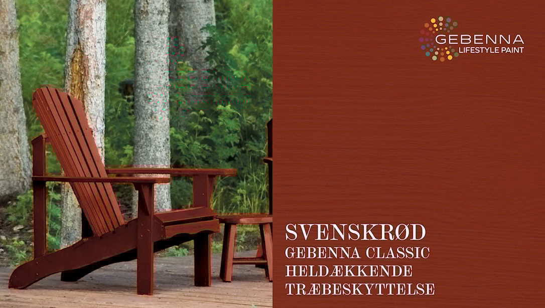 Storkøb: Gebenna Classic Alkyd Træbeskyttelse Svenskrød 5 x 5 liter Storkøb: Gebenna Classic Alkyd Træbeskyttelse Svenskrød 5 x 5 liter