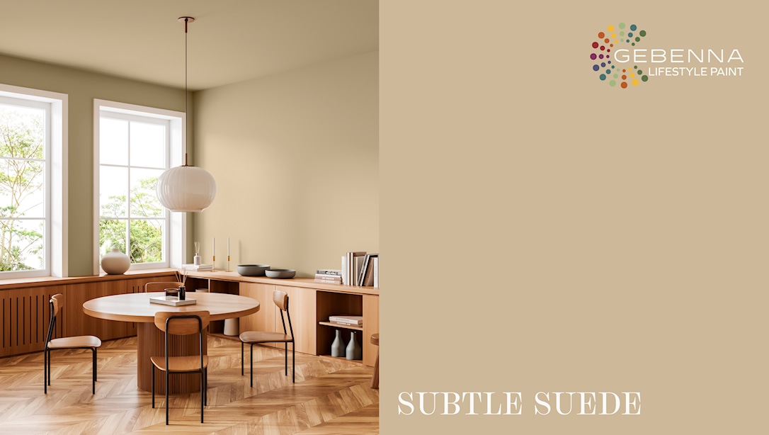 Gebenna Vægmaling: Subtle Suede 9 liter