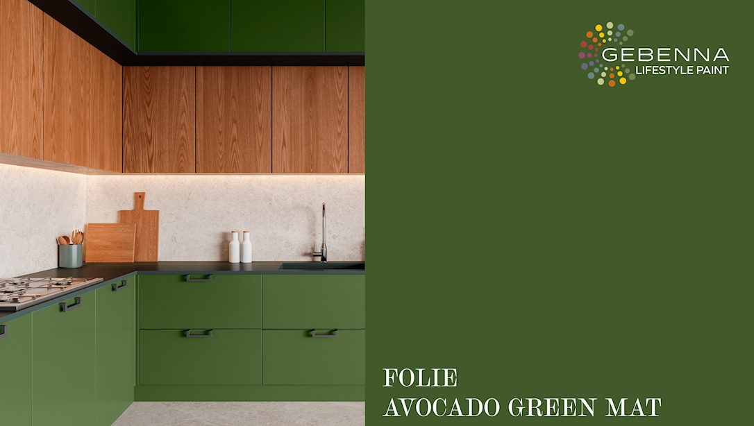 Dekorplast: Avocado Green Mat 45 x 200cm