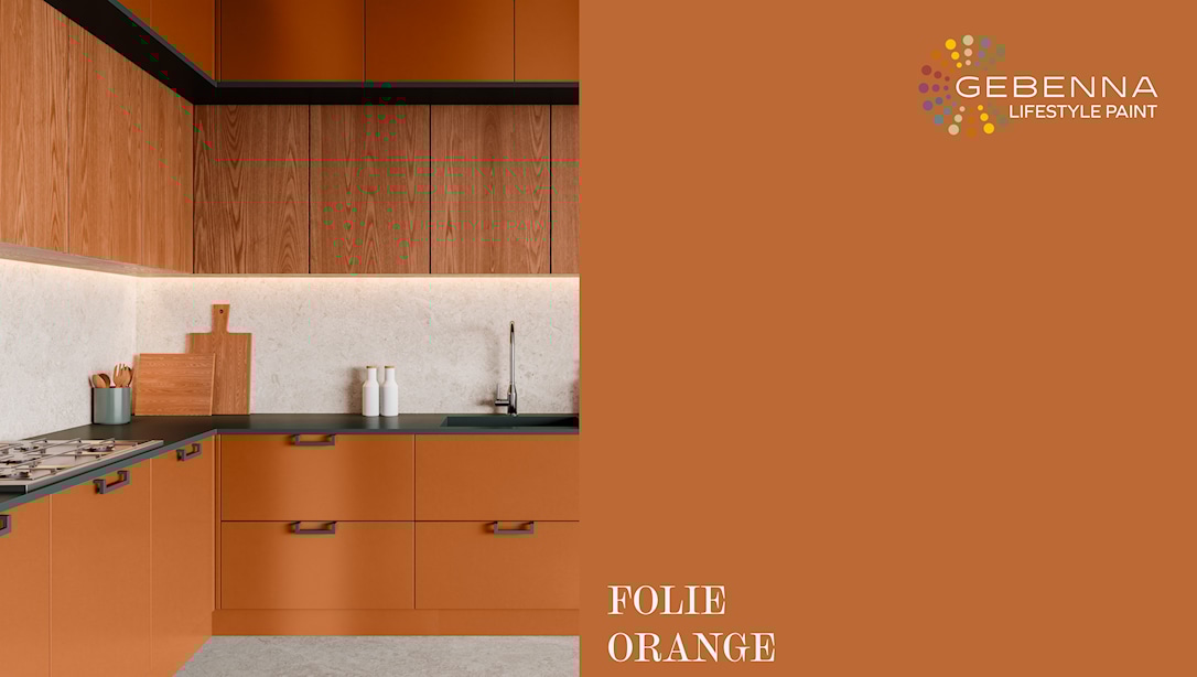 Dekorplast: Orange 45 x 200cm