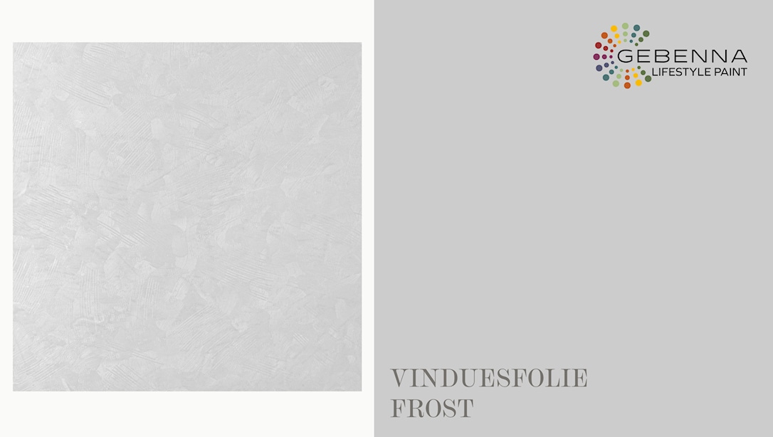 Vinduesfolie: Frost 90 cm x 210 cm